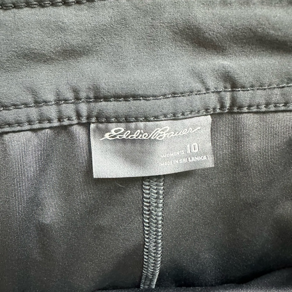 Eddie Bauer Gray Stretch Skort sz 10 - Picture 6 of 6